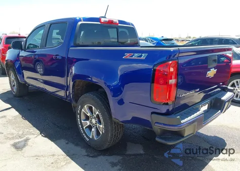 2017 Chevrolet Colorado Z71 from USA, damaged, VIN 1GCGSDEN6H1236629